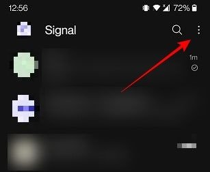 2fa Социальные приложения Signal Mobile Dots