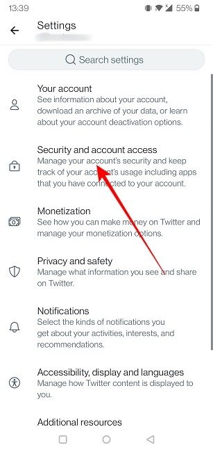 2fa Social Apps Доступ к учетной записи мобильной безопасности Twitter