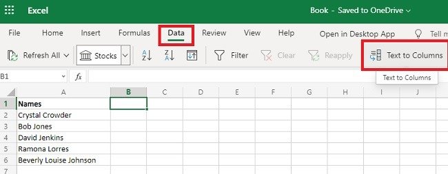 3 способа разделить ячейки текста Microsoft Excel на столбцы