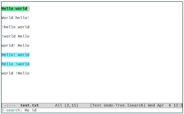 5 приемов Emacs 12 примеров нечеткого поиска