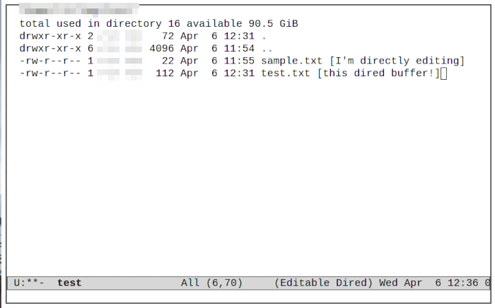 5 хаков Emacs 15 редактируемых Dired