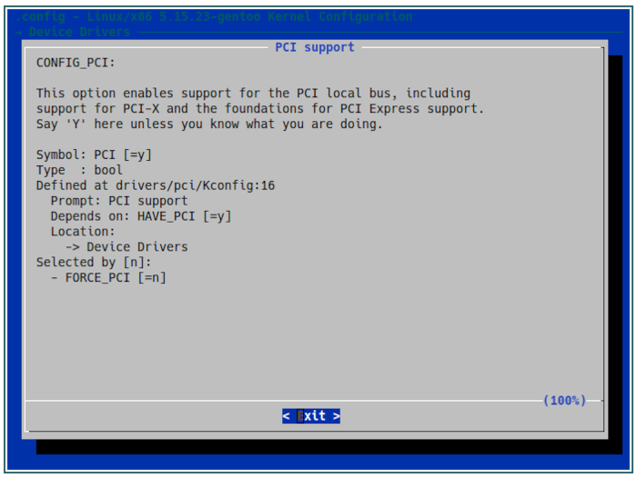 5 советов по использованию ядра 04 Справка по образцу Linux Pci