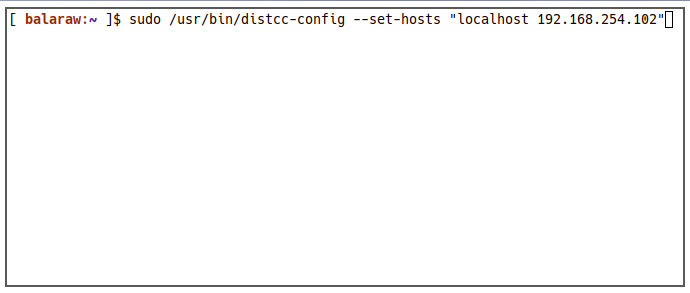 5 советов по ускорению компиляции конфигурации клиента Distcc 12