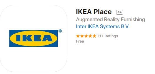 приложение Arcore-ikea