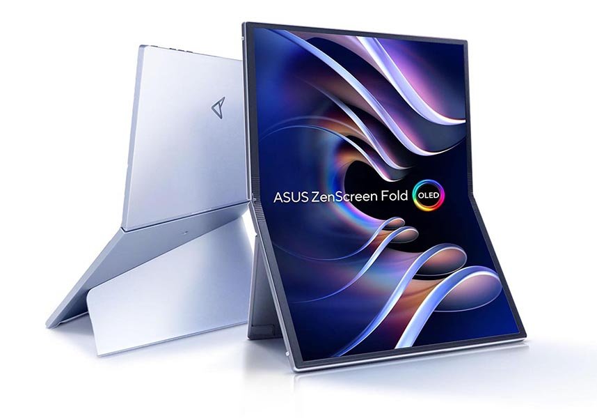 OLED-монитор Asus Zenscreen Fold представлен на выставке CES 2024