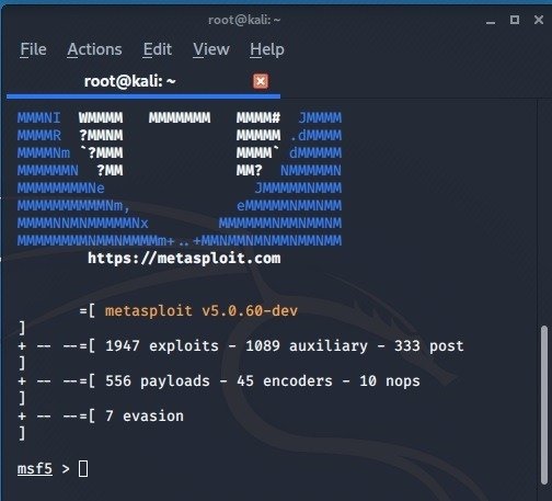 Доступ к Android Kali Linux. Запуск Msfconsole. Часть 2.