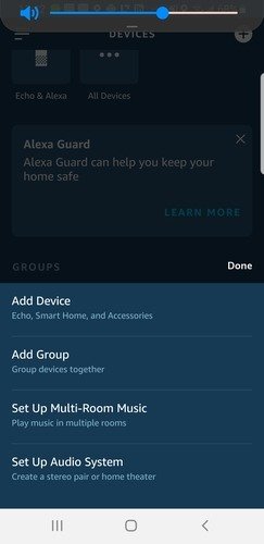 Настройка аудиосистемы Alexa Firetv