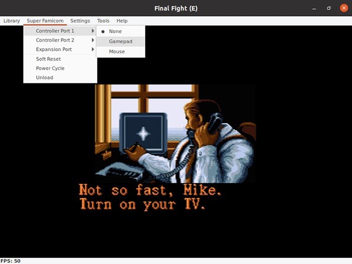 Все игры для Snes в Ubuntu с геймпадом Higan Assign