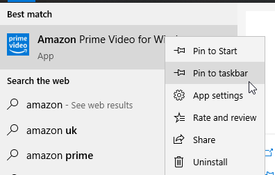 Пин-код приложения Amazon Video