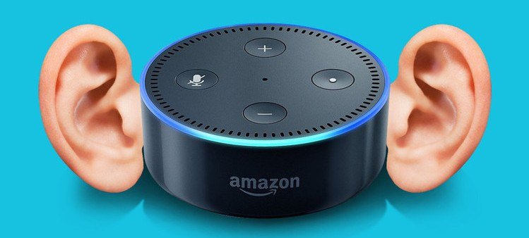 Amazon-Echo-прослушивание