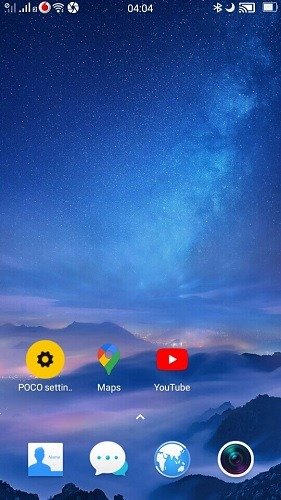 Программы запуска Android Poco