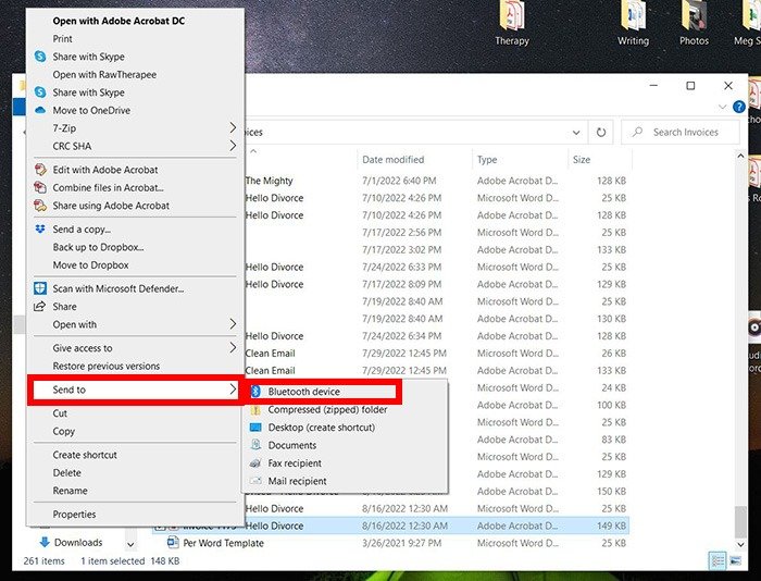 Android Передача Bluetooth Windows Отправить