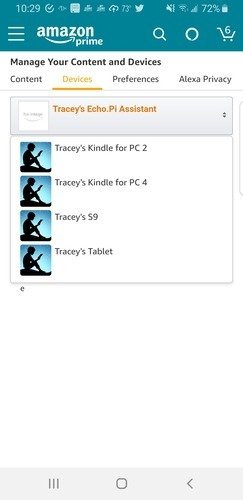 Android Web для Kindle Найдите Kindle