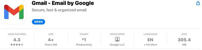 Загрузка данных Apple Gmail