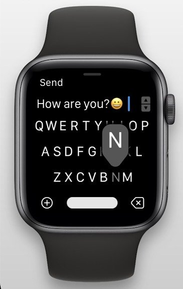 Магазин приложений Flicktype для Apple Watch