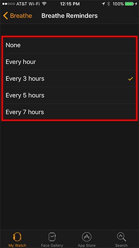 Apple-Watch-уведомления-дыхание-напоминания
