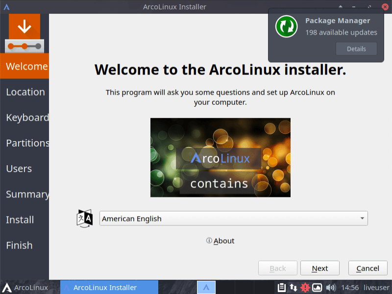 Arch Linux Arcolinux Рабочий стол