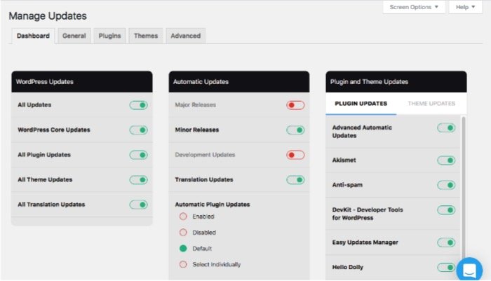 автоматические обновления<h3><span id=