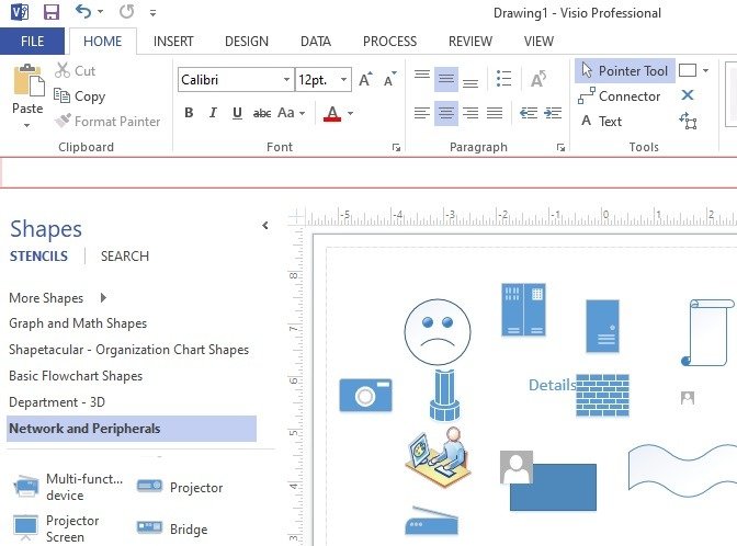 Основные возможности Visio