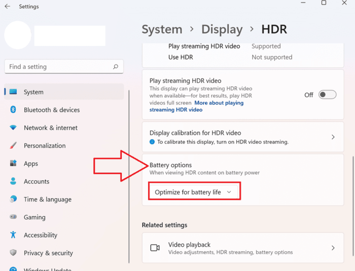 Проблемы с разрядом батареи в Windows-HDR