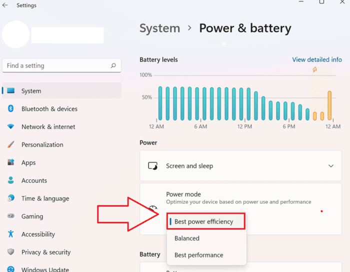 Проблемы с разрядом батареи в плане питания Windows