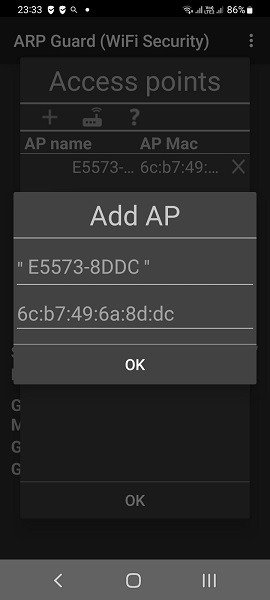 Лучшие приложения для взлома Android Arp Guard Добавить точку доступа