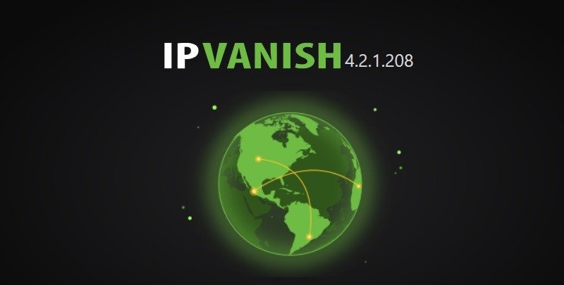 Вид интерфейса сервиса IPVanish.