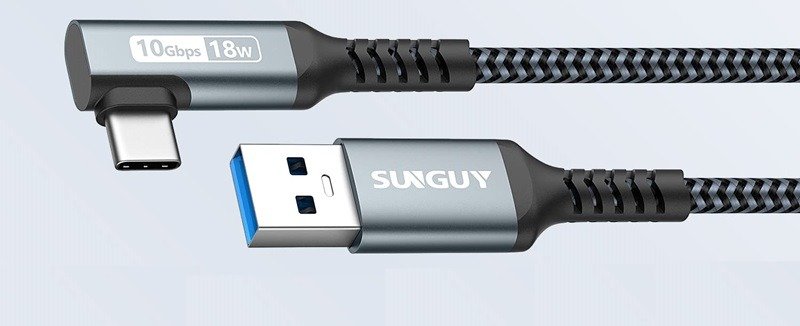 Кабель SUNGUY USB-C — USB-C для Android Auto