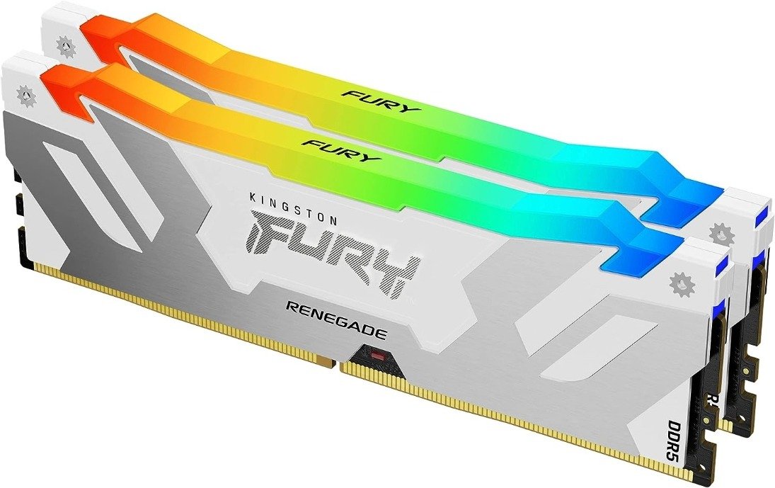 Лучшая игровая оперативная память Kingston Fury Renegade Rgb Ddr5 6400 C32 White