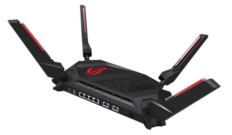 Маршрутизатор Asus ROG WiFi 6 с LAN-портами