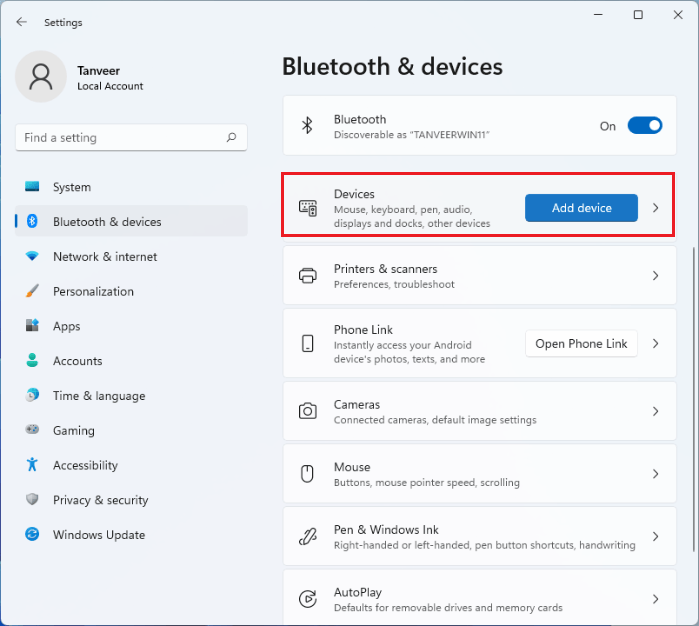 Задержка звука Bluetooth Windows Настройки Bluetooth Добавить устройство