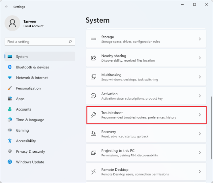 Задержка звука Bluetooth Настройки Windows Устранение неполадок системы 1