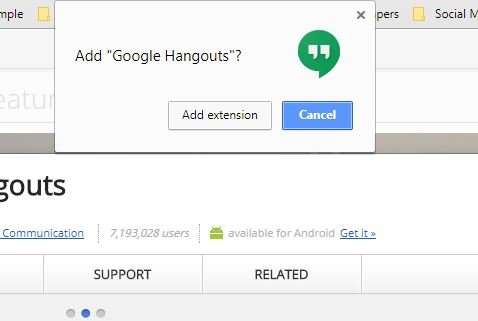 Chrome-Hangouts