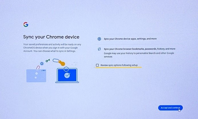 Chrome OS Flex Синхрони<h2><span id=