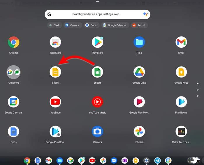 Создать папку Chromebook