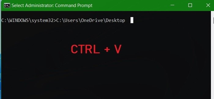 Cmd Копировать Вставить Вставить в Win11 Ctrl V