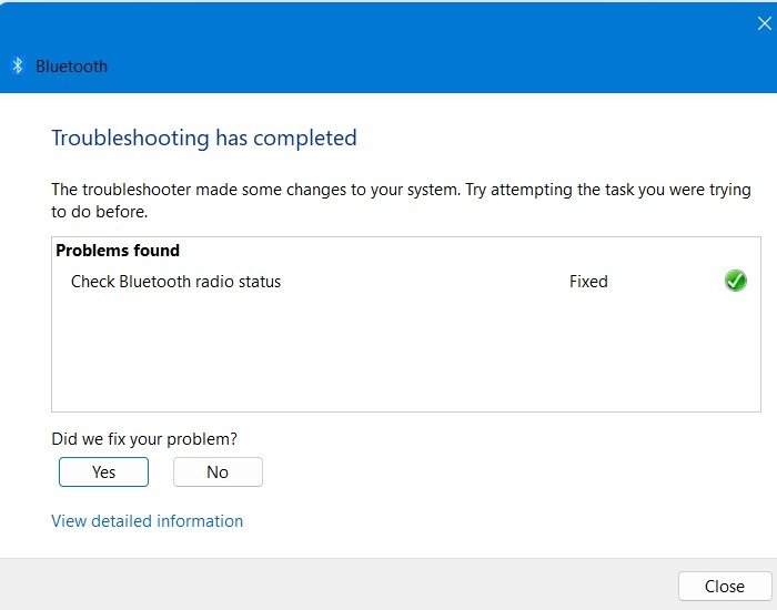 Решение распространенных проблем Windows Решение для устранения неполадок Bluetooth