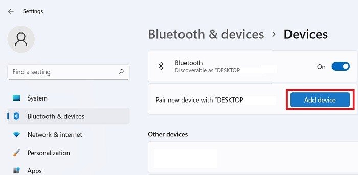 Подключите ноутбуки, дисплеи, устройства Bluetooth, Windows 11, добавьте устройство.