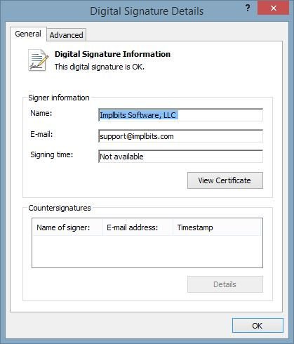 Csum-Software-SignatureDetails