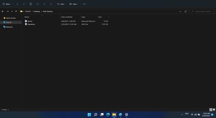 Темные темы Windows Windows 11 Проводник Темный для всей системы