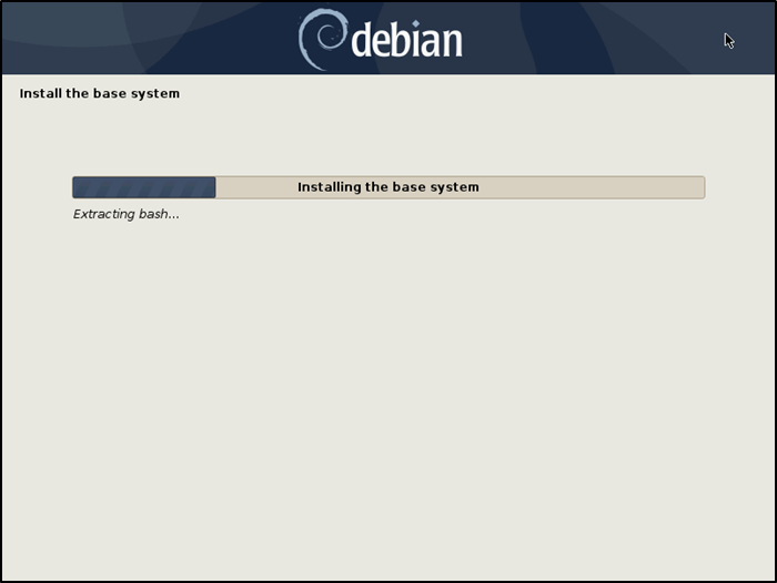 Базовая система установки Debian