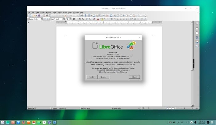 Обзор обновления Deepin Libreoffice Writer