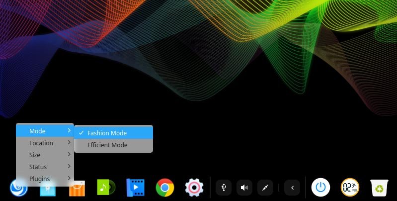 Deepin как панель задач Windows