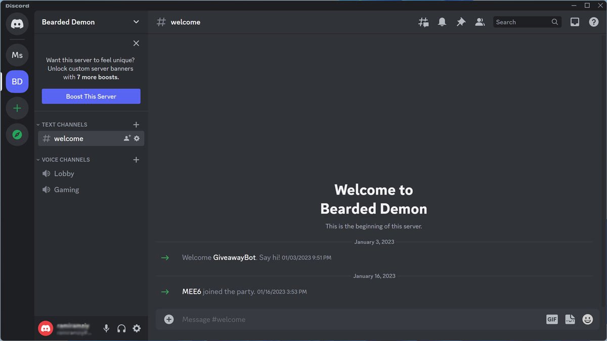 Экран Discord Перезапуск Discord