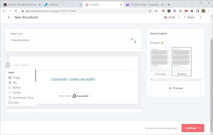 Проект комплекта Ems Convertkit