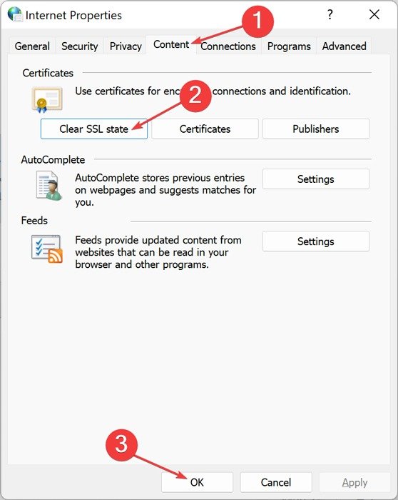 Протокол ERR SLL — очистка состояния SSL