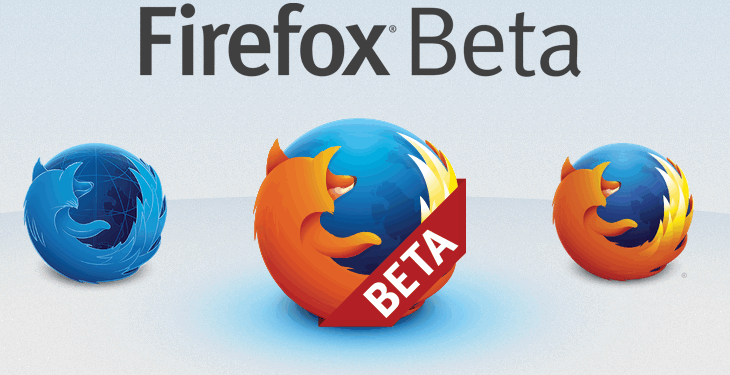 Бета-сайт Firefox.