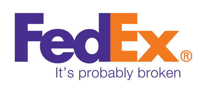 HonestSlogans-FedEx-сломанный пакет