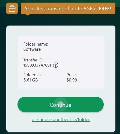 Идентификатор передачи Filewhopper Самая дешевая цена 1