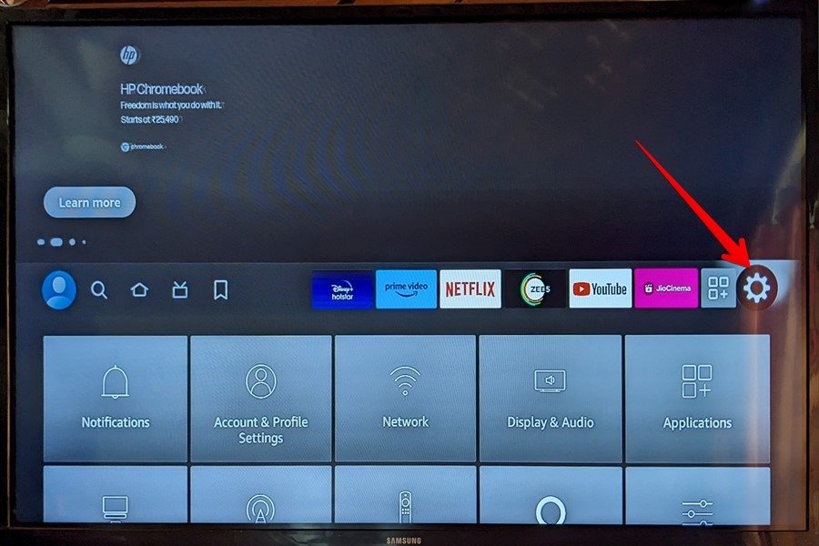 Настройки Fire TV Stick